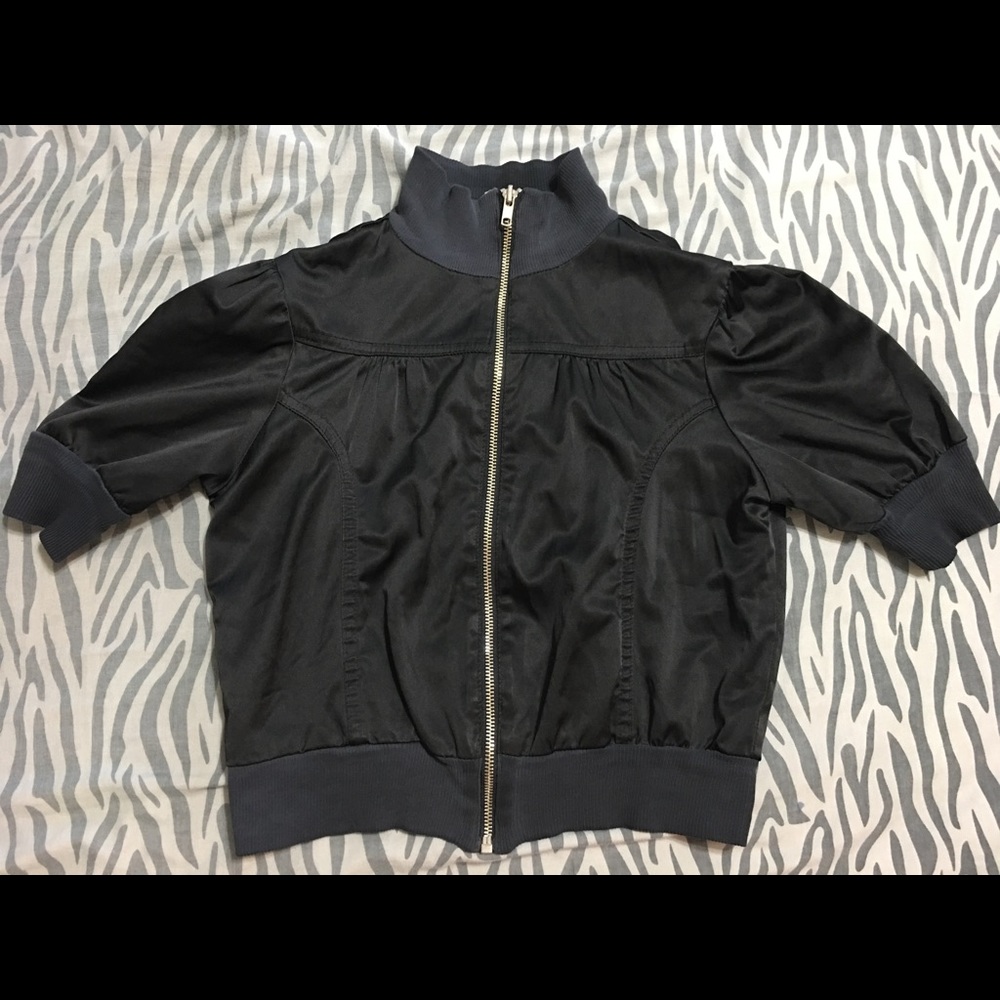 Bomber Crop Jacket